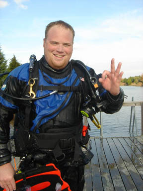 Diving Drysuits is fun
